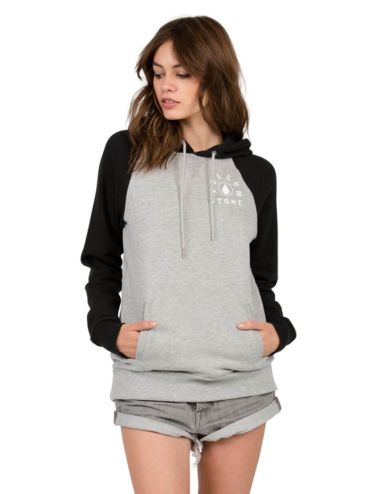 Sweatshirt à capuche Commin Back - Heather Grey