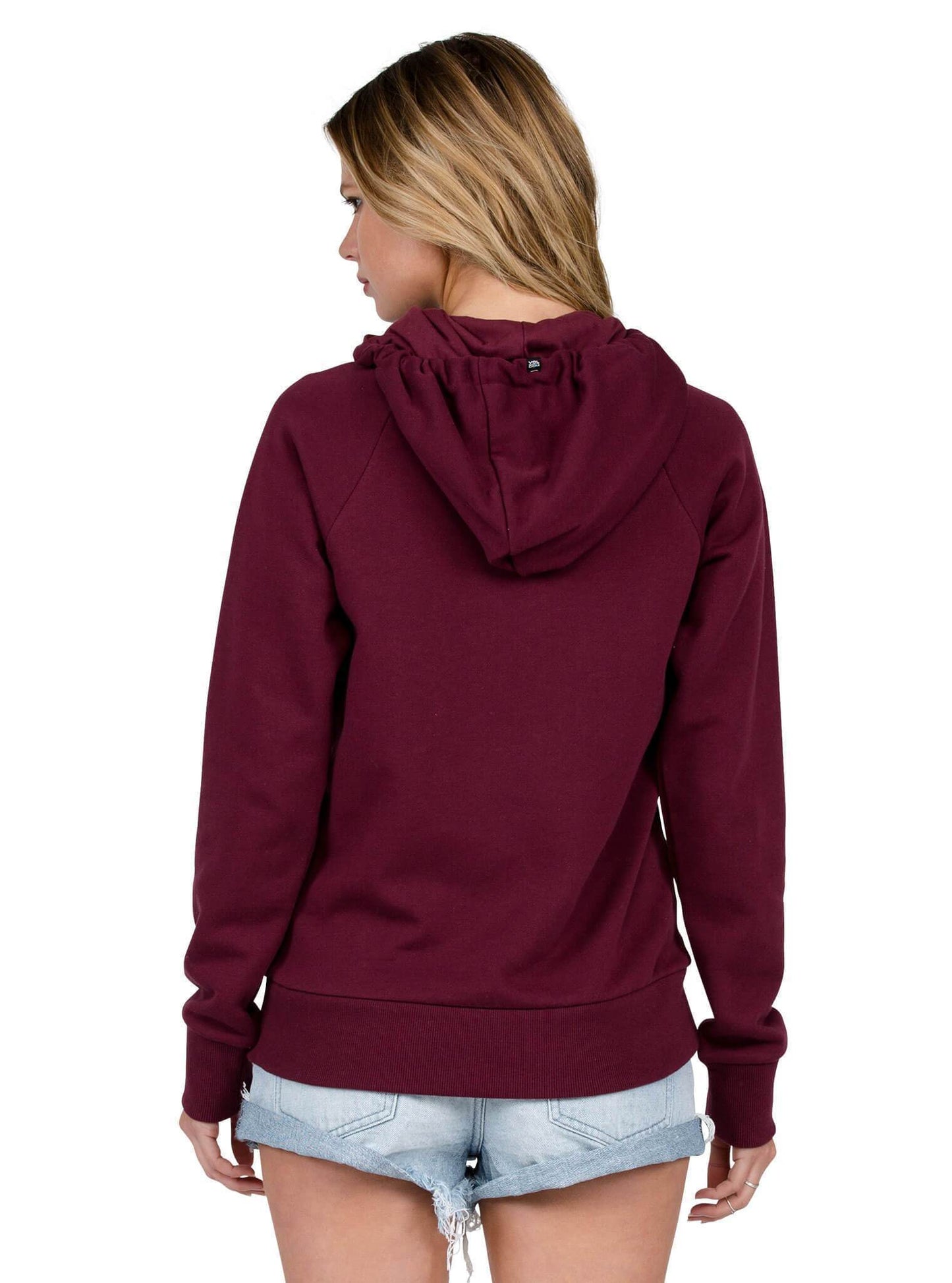 Commin Back Hoodie - Merlot