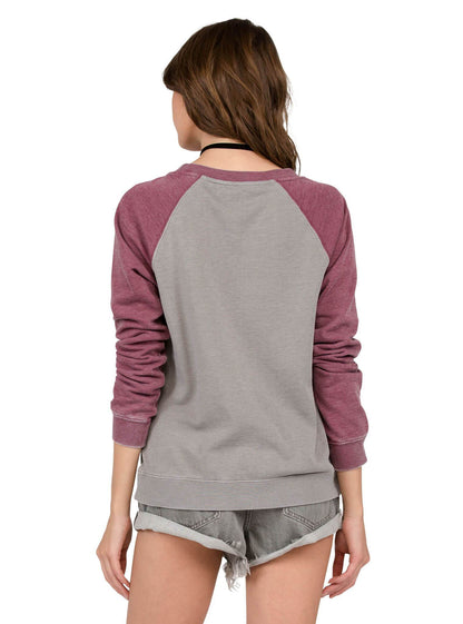 Sweatshirt Art Tropolis Crew - Merlot