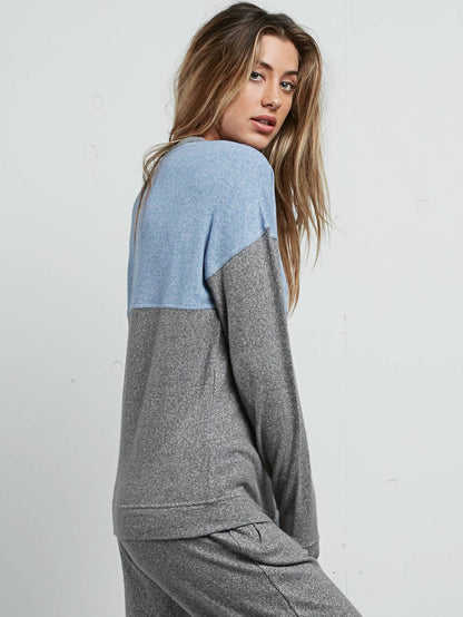 Lil Crew Fleece-Sweatshirt - Anthrazitgrau