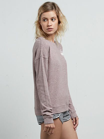 Lil Crew Fleece Sweatshirt - Purple Haze