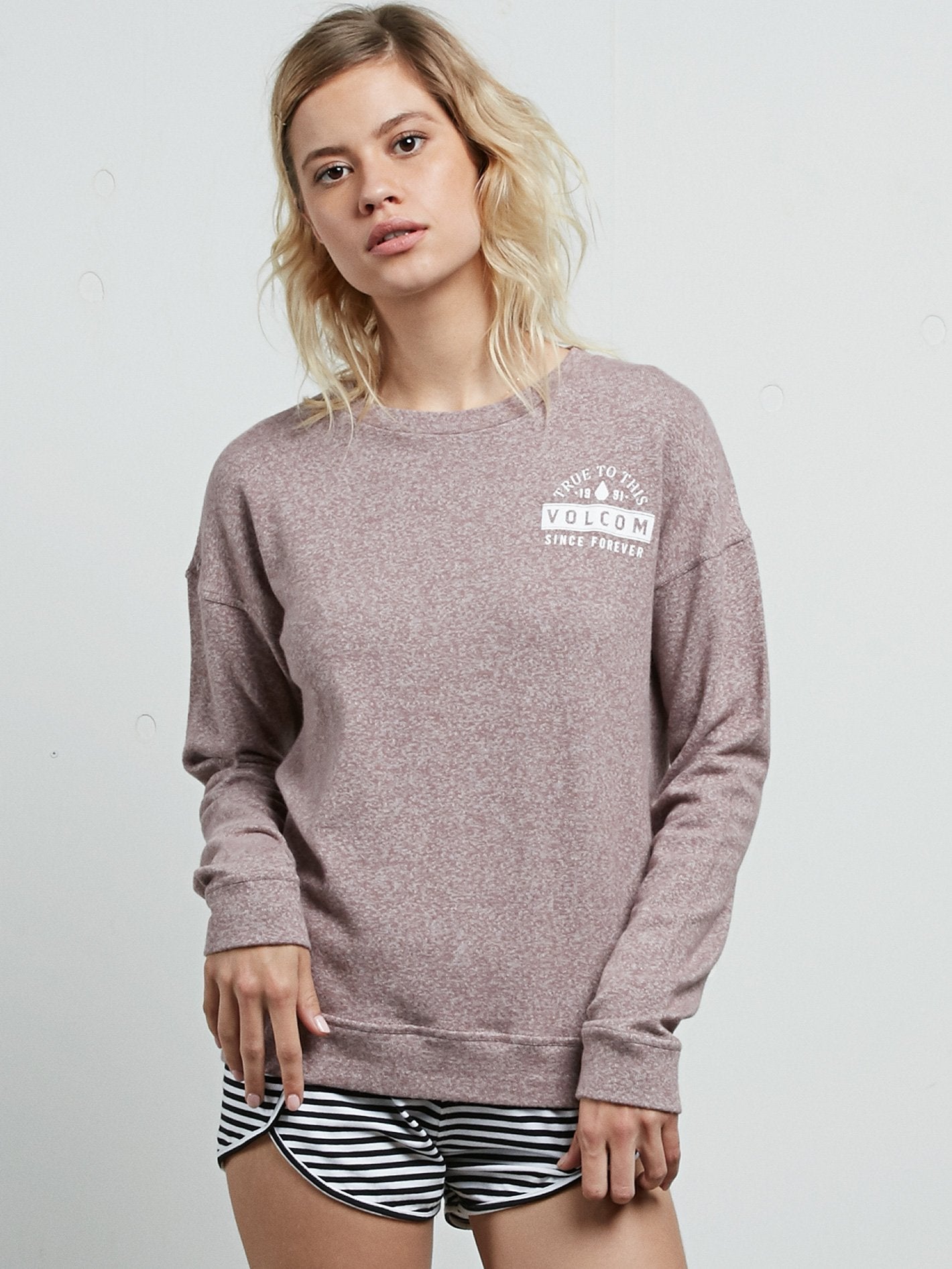 Lil Crew Fleece Sweatshirt - Purple Haze
