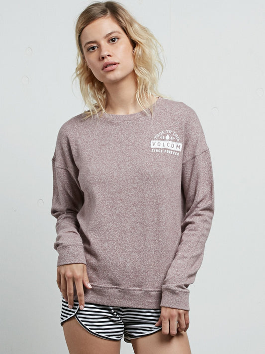 Sweatshirt Lil Crew Fleece - Purple Haze