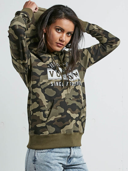 Volcom Stone Hoodie - Dark Camo