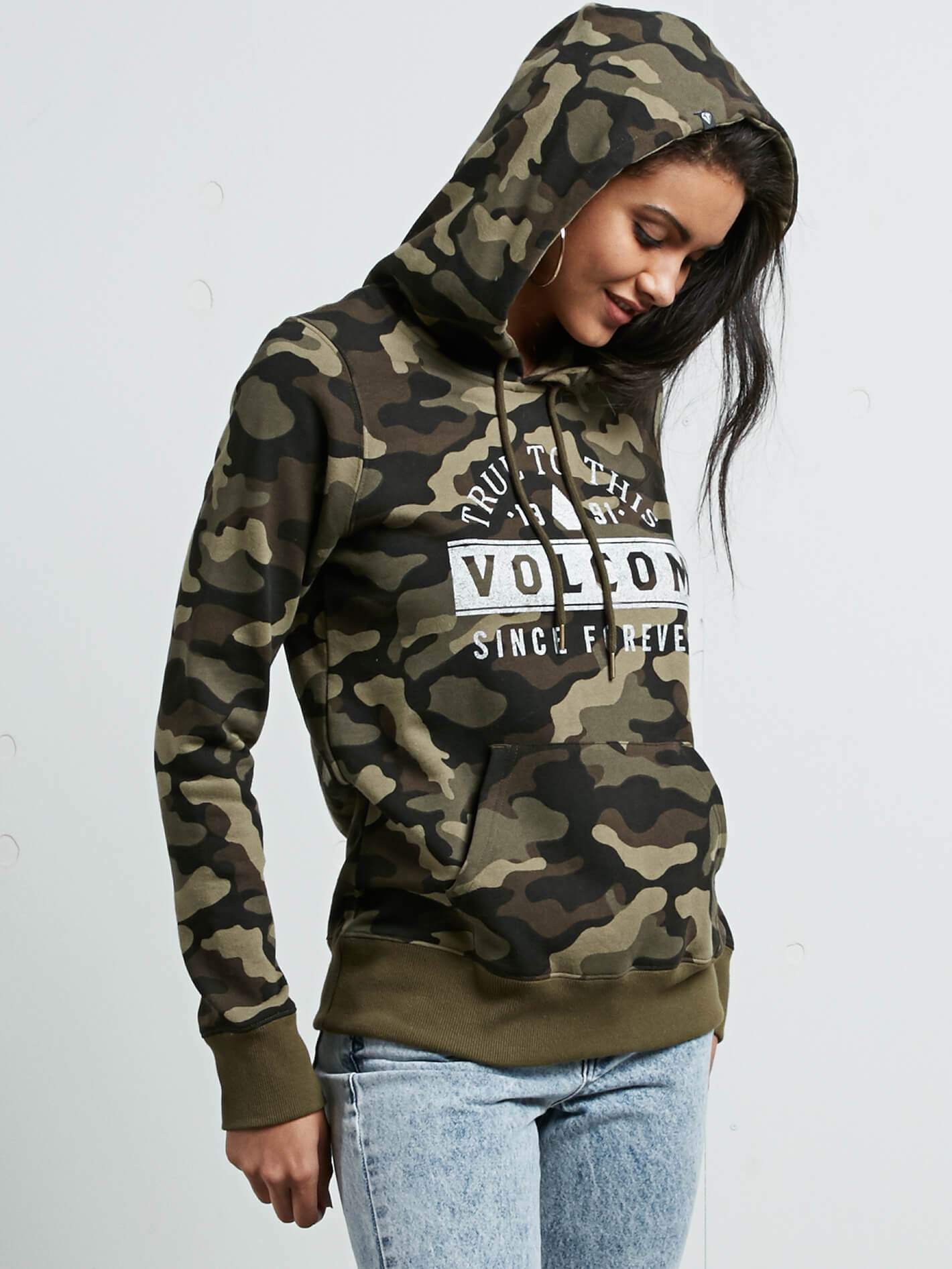 Volcom Stone Hoodie - Dark Camo