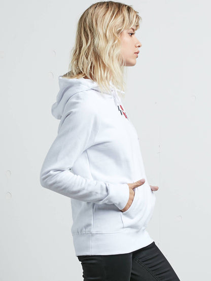 Volcom Stone Hooded Sweatshirt - White