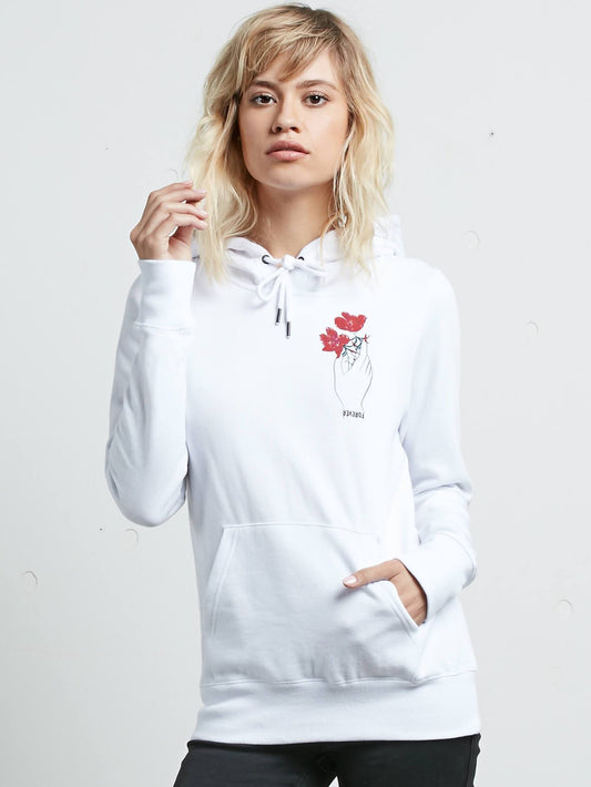Sweatshirt à capuche Volcom Stone - White
