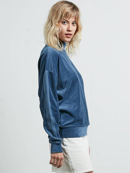 The LP CREW VINTAGE NAVY
