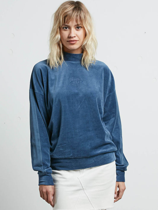 The LP CREW VINTAGE NAVY
