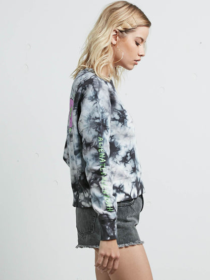 Ozzie Crew Sweatshirt - Schwarz