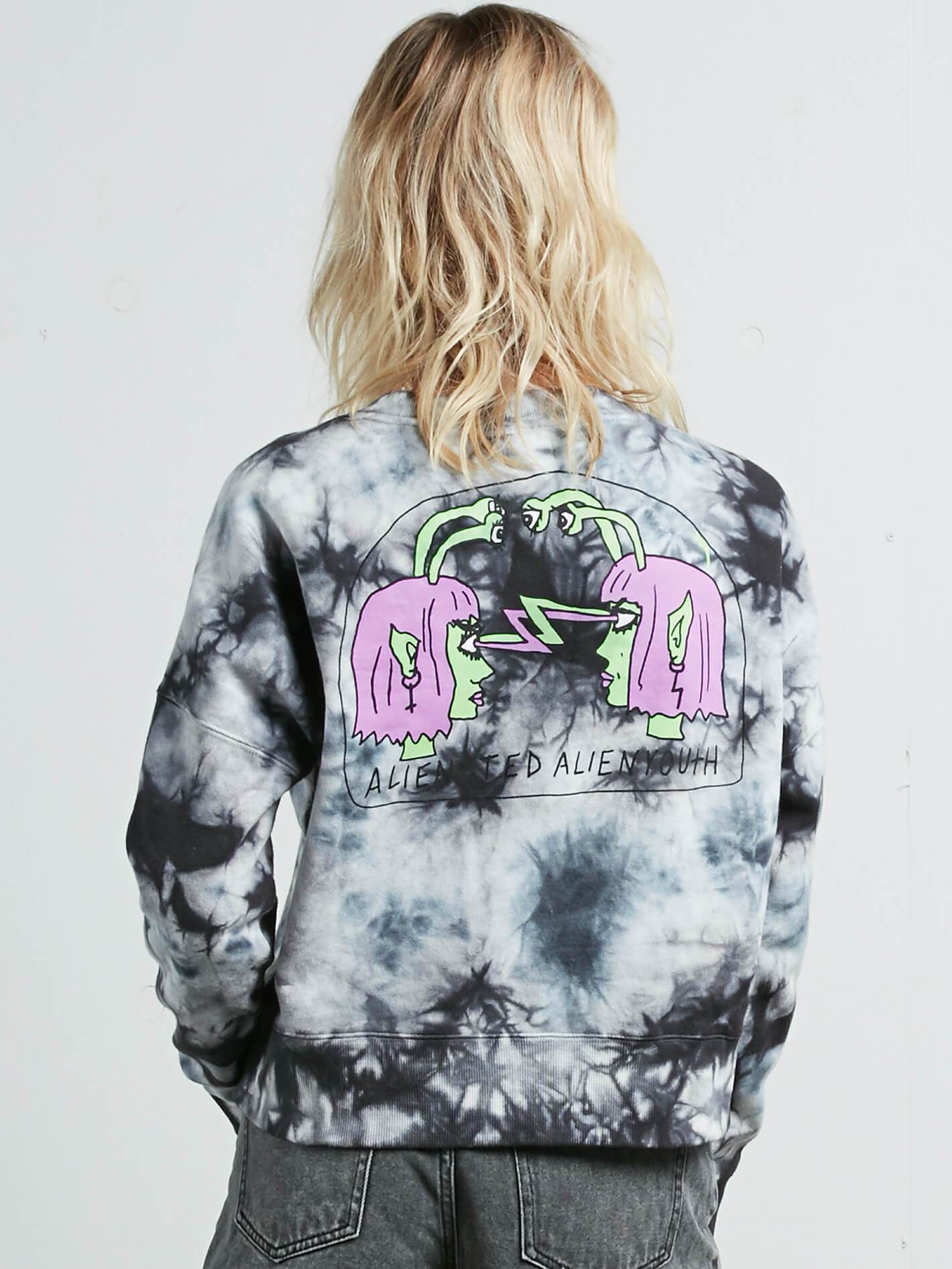 Ozzie Crew Sweatshirt - Schwarz