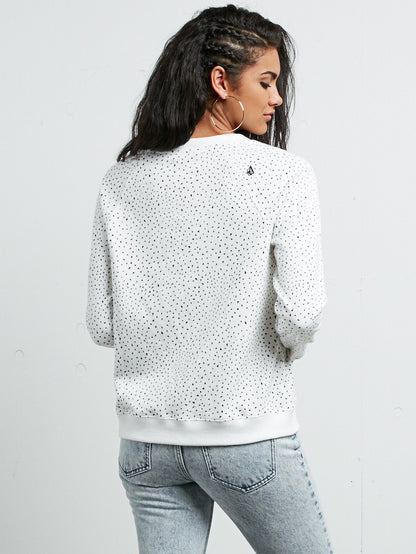 Mix A Lot Crew Sweatshirt - Sternweiß
