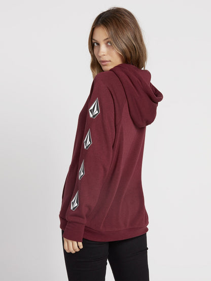 Deadly Stones Hoodie - Zinfandel