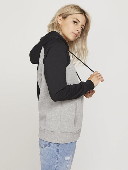 Mind Your Hoodi Sweatshirt - Heather Grey