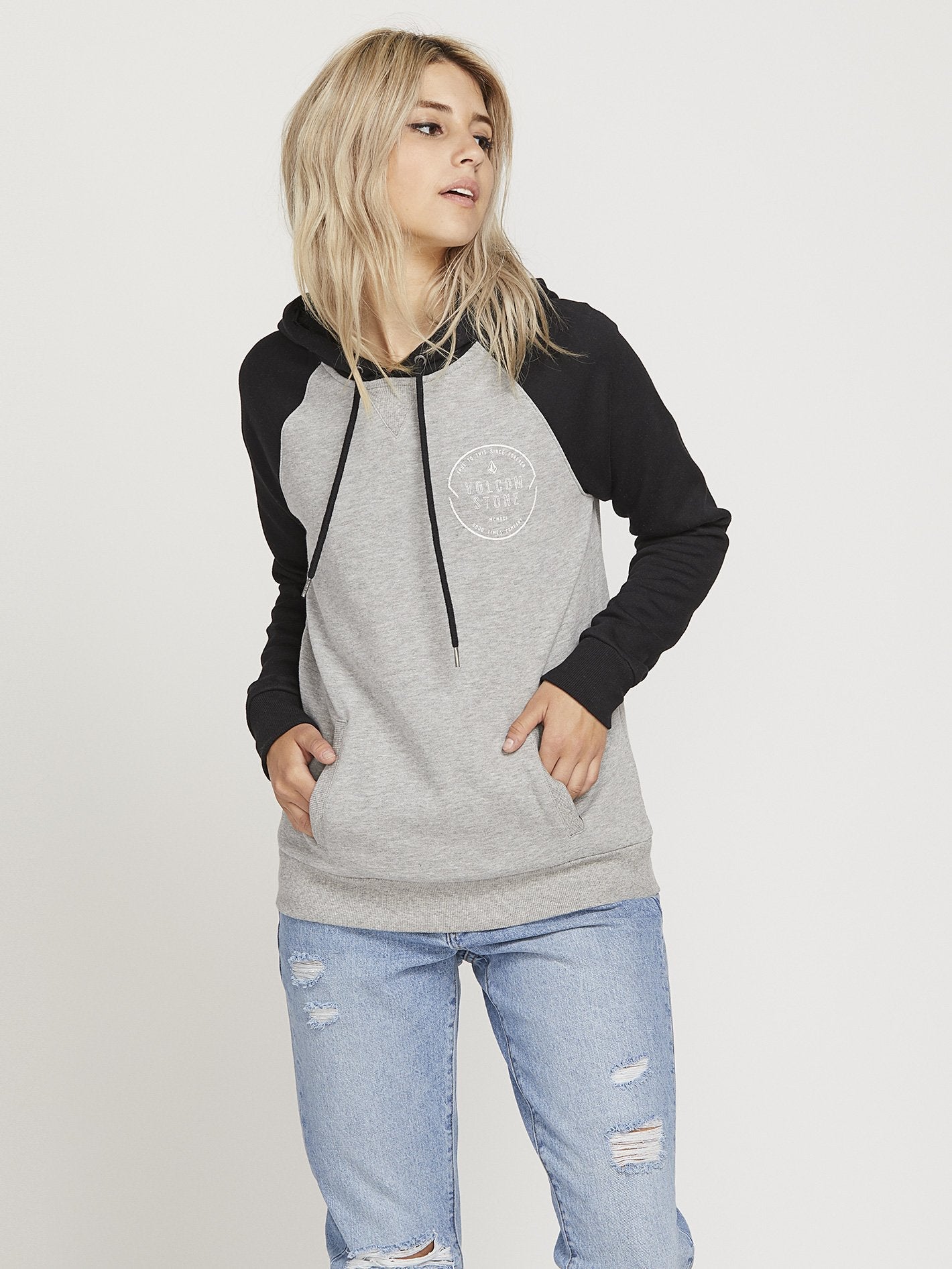 Mind Your Hoodi Sweatshirt - Heather Grey