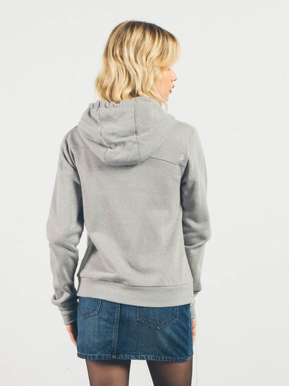 Walk On By Kapuzenpullover mit Reißverschluss - Heather Grey