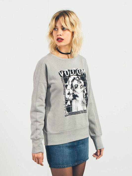 Sweatshirt Walk On By - Heather Grey