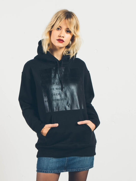 Sweatshirt à capuche Burn City - Black