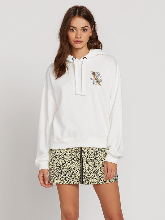 Sweat À Capuche Knew Wave - Star White