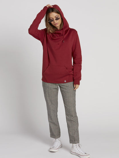 Sweat à capuche Walk On By High Neck - Auburn