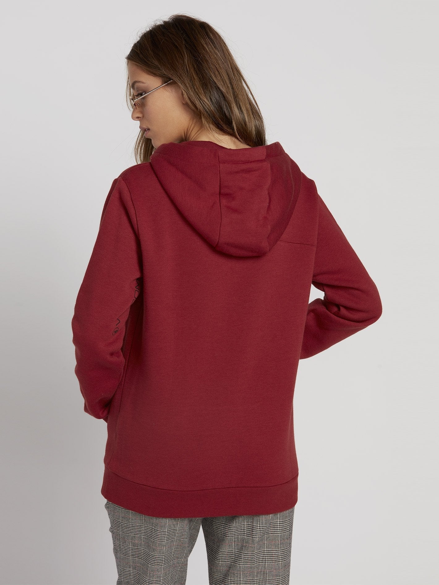 Sweat à capuche Walk On By High Neck - Auburn