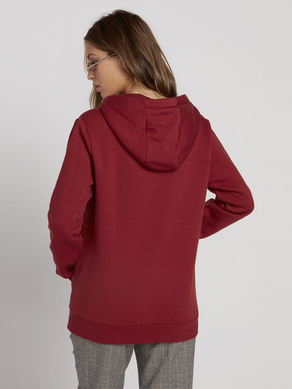 Sweat à capuche Walk On By High Neck - Auburn
