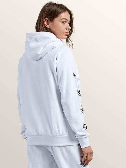 Gmj Hooded Sweatshirt - White
