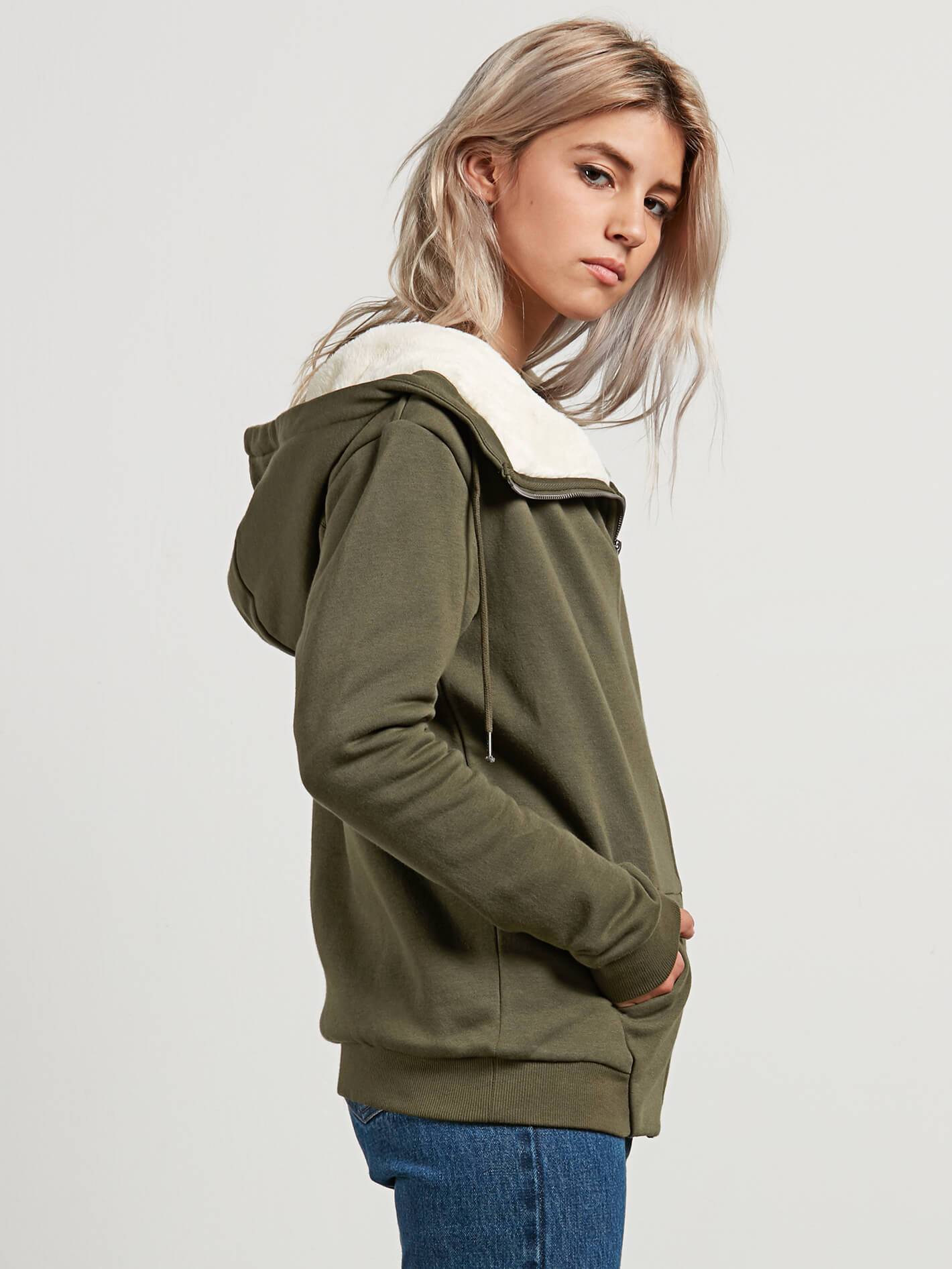 Walk On By Shea Sweatshirt - Dark Camo