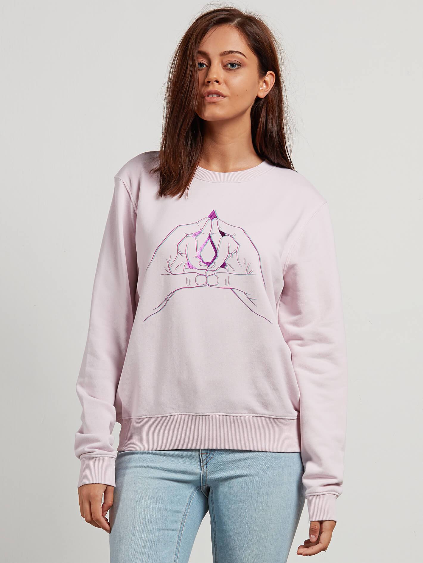 Sound Check Sweatshirt - Hellviolett