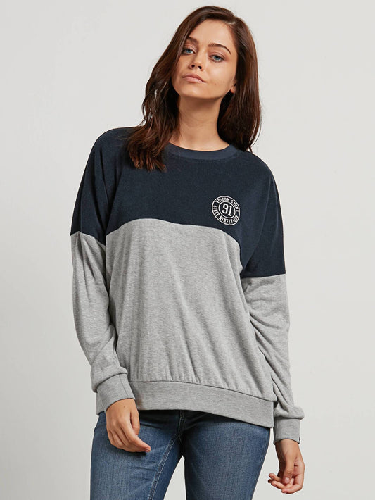 Sweat Blocking Crew - Sea Navy
