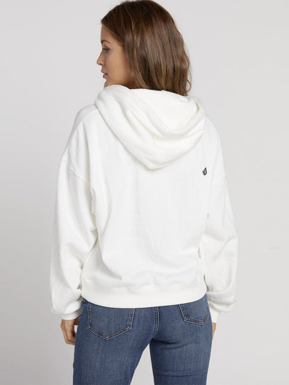Sweat à capuche Knew Wave - Star White