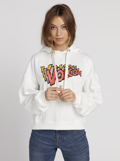 Sweat à capuche Knew Wave - Star White