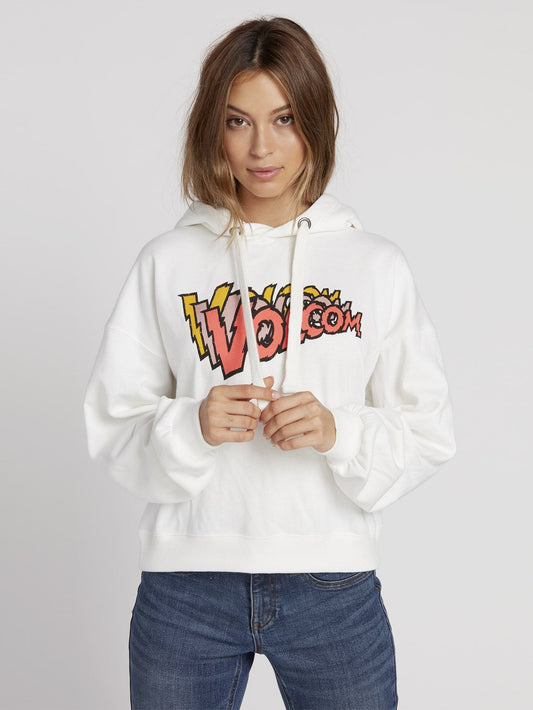 Sweat à capuche Knew Wave - Star White