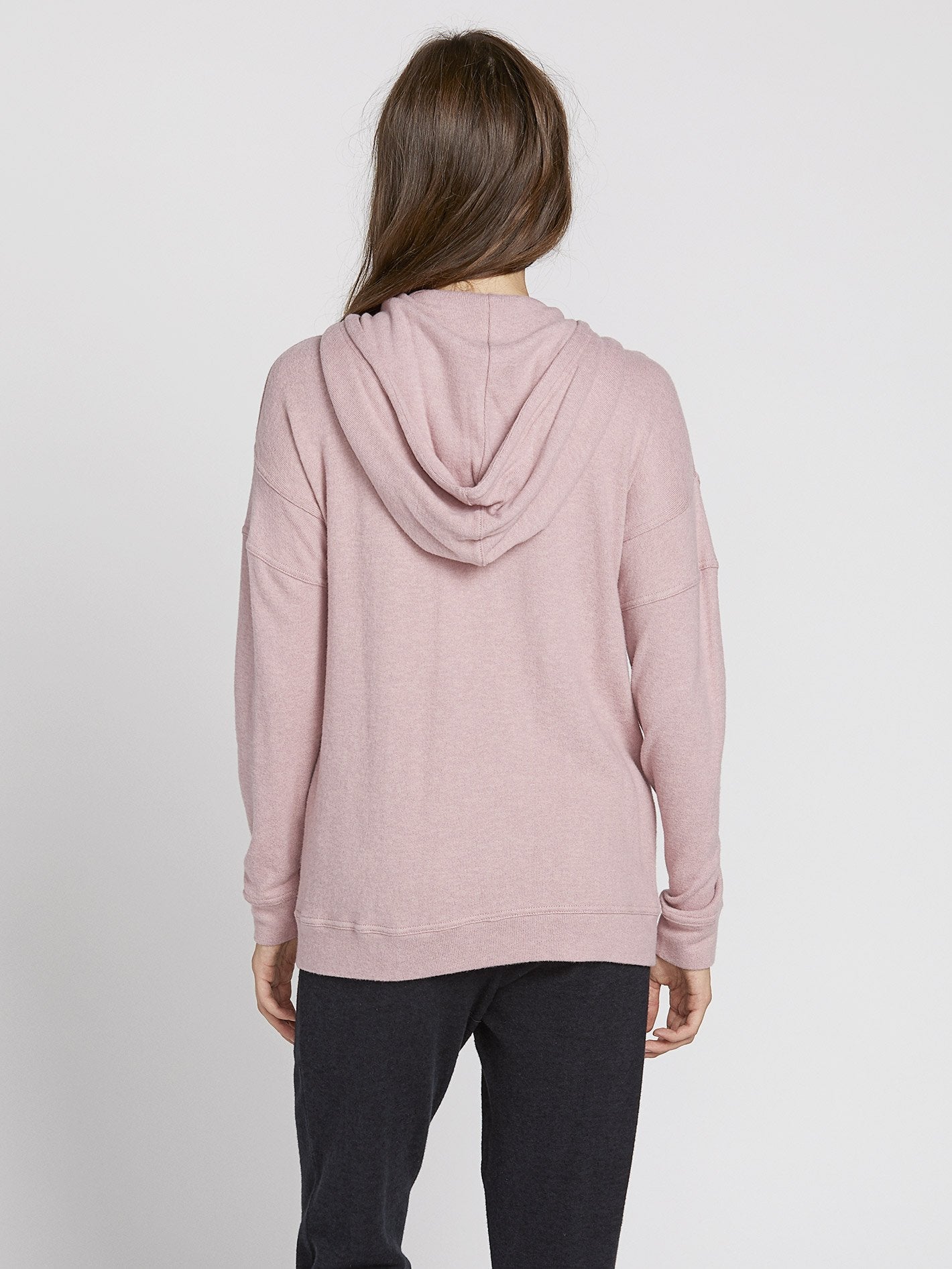 Sweat à capuche Lil Zip - Faded Mauve