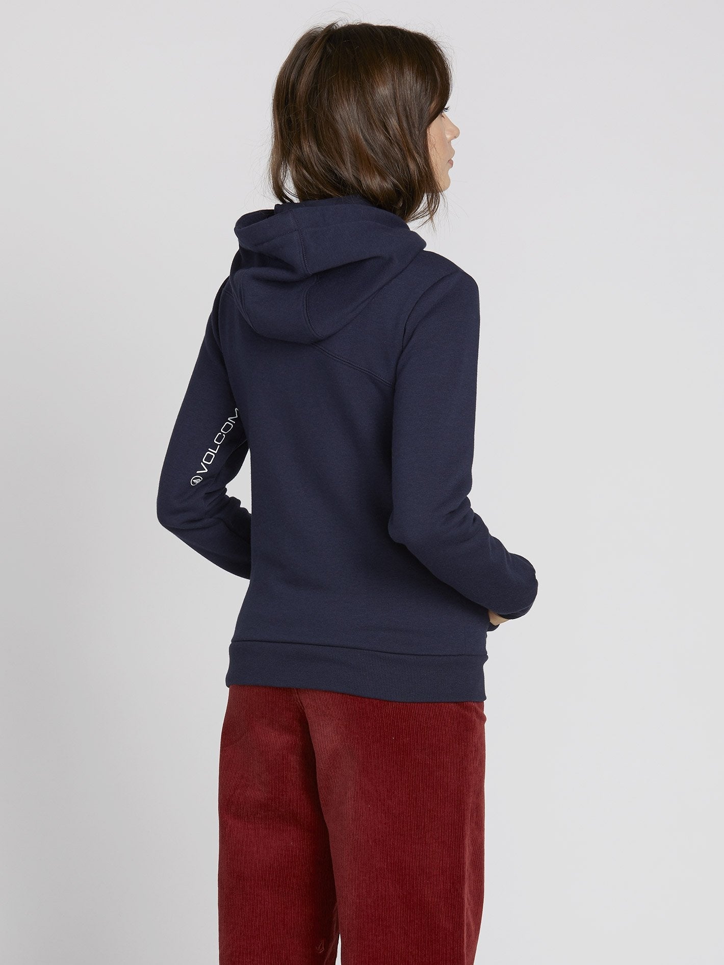 Sweat à capuche Walk On By Zip - Sea Navy