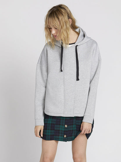Time'S 4 Hoodi Hoodie - Hellgrau