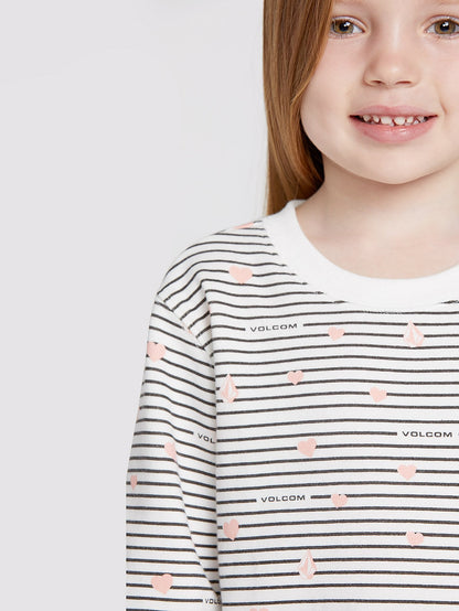 Darting Traffic Sweatshirt - Star White