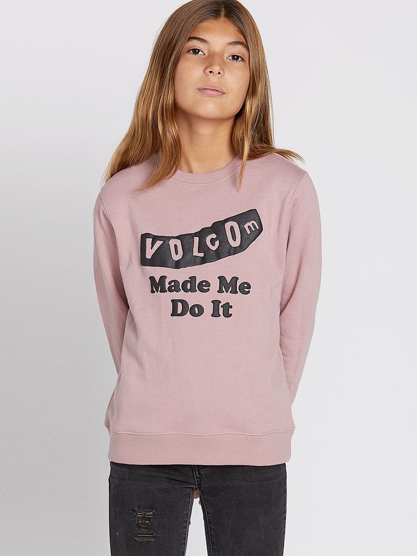 Darting Traffic Sweatshirt - Verblasstes Mauve