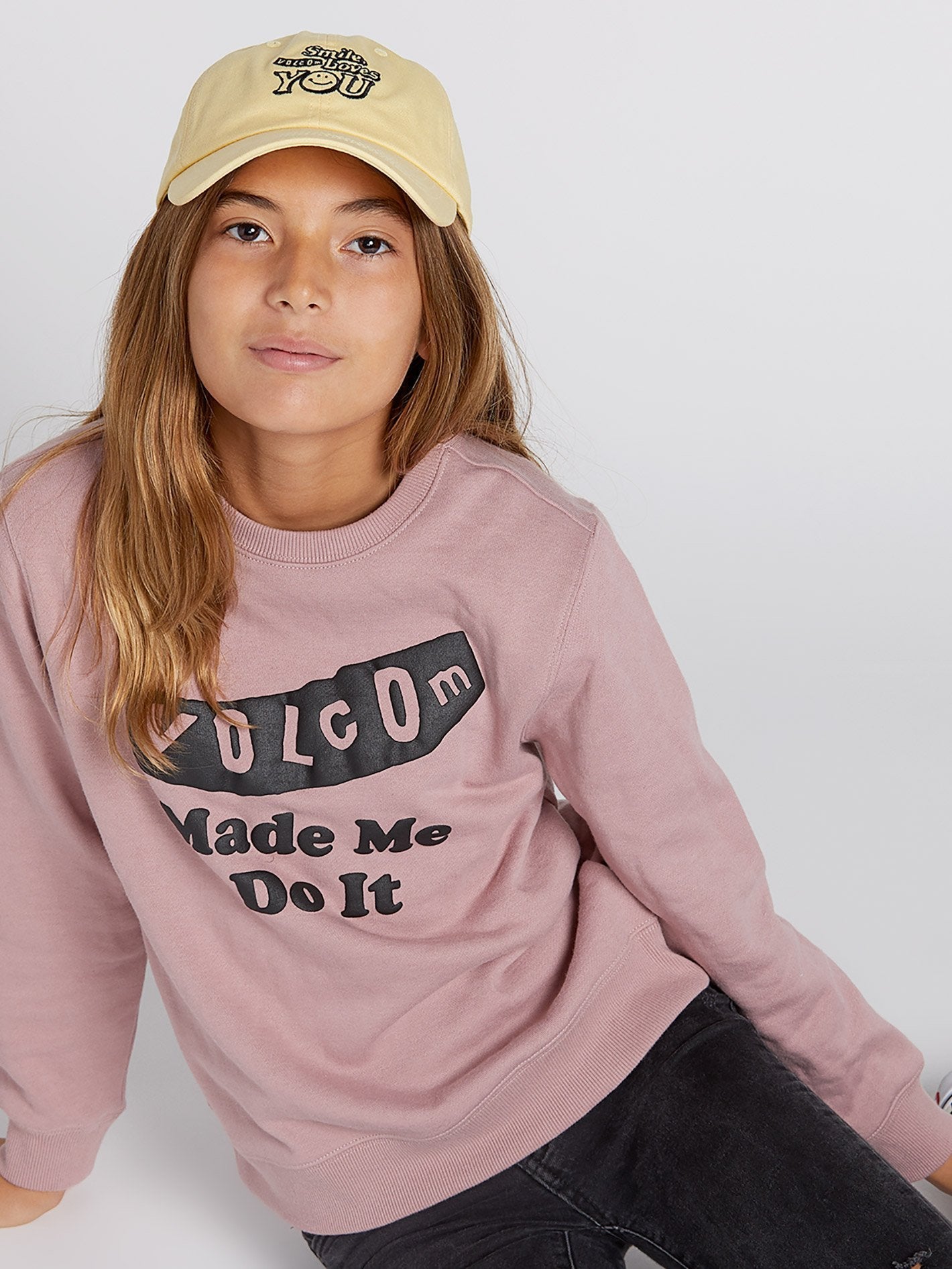 Darting Traffic Sweatshirt - Verblasstes Mauve
