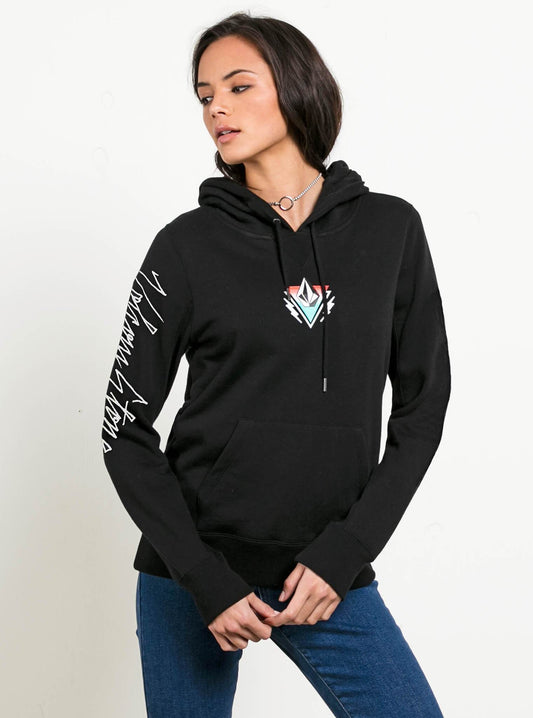 Sweat À Capuche Slippin' Up - Black