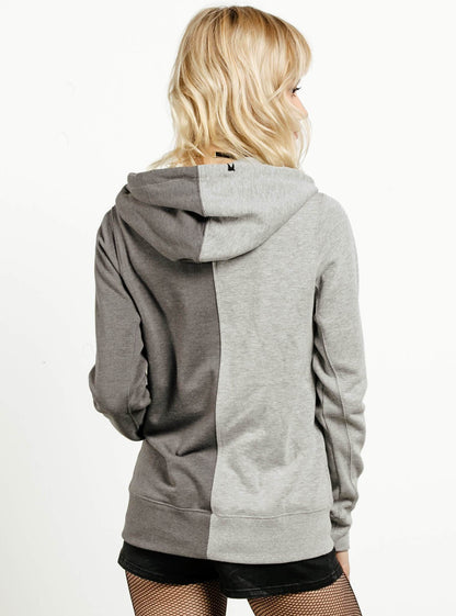 Slippin' Up Hoodie - Heather Gray