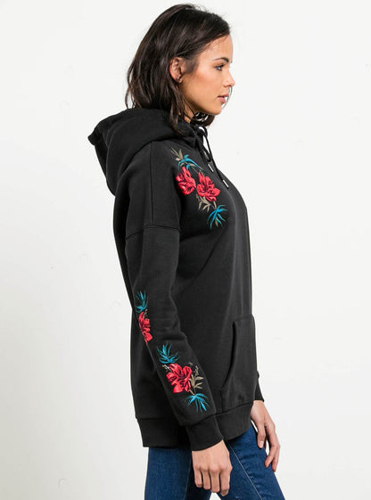 Burned Down Hoodie - Black