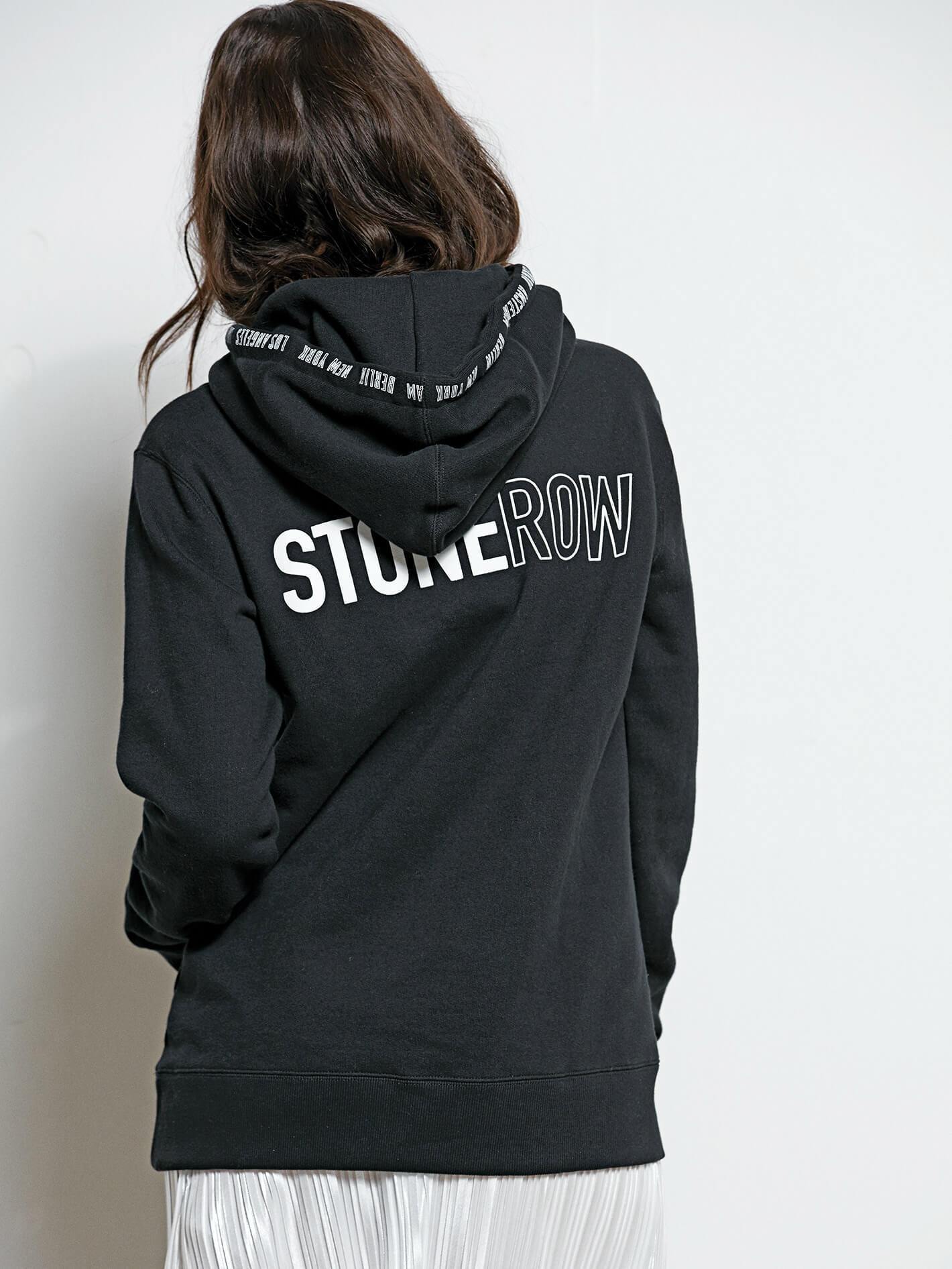 Sweat à capuche Me Too - Black