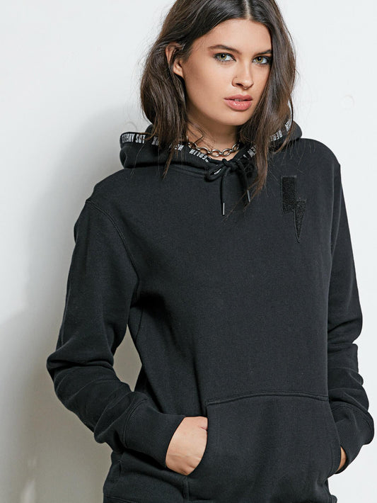 Sweat à capuche Me Too - Black
