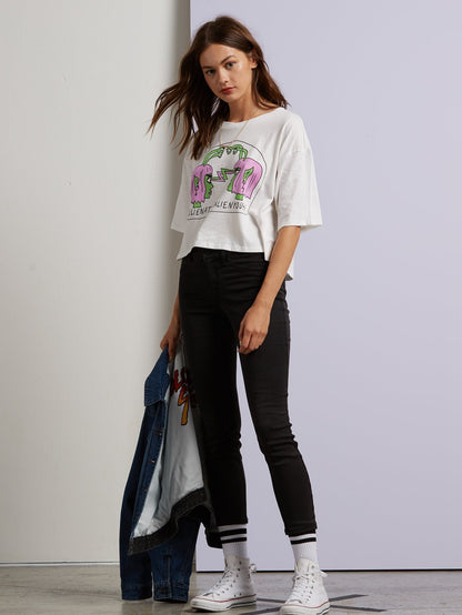 T-shirt à manches courtes Ozzie - White
