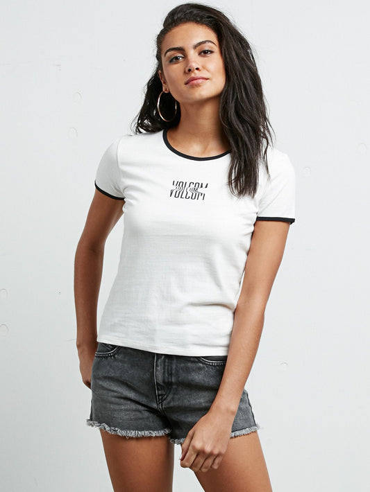 T-shirt à manches courtes Don't Even Trip - White