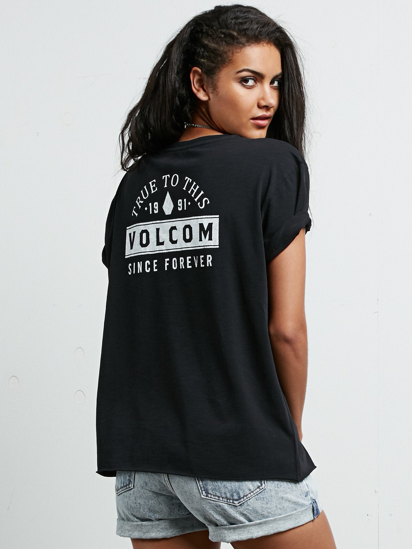 Ride The Stone Kurzarm-T-Shirt - Schwarz