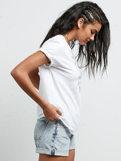 Ride The Stone Short Sleeve T-Shirt - White