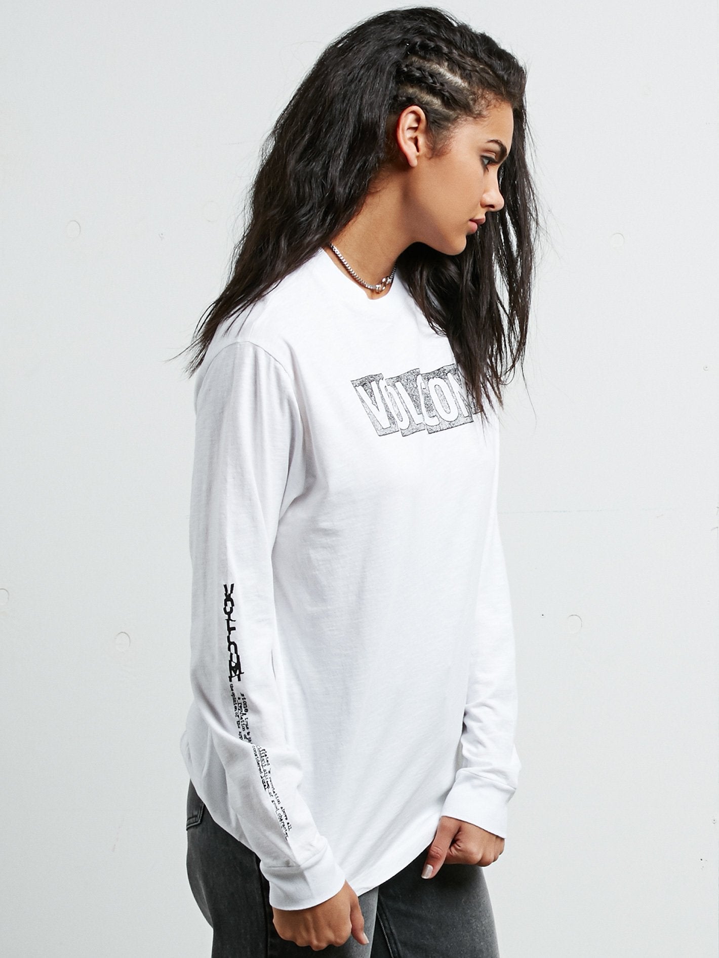 T-shirt à manches longues What A Trip - White