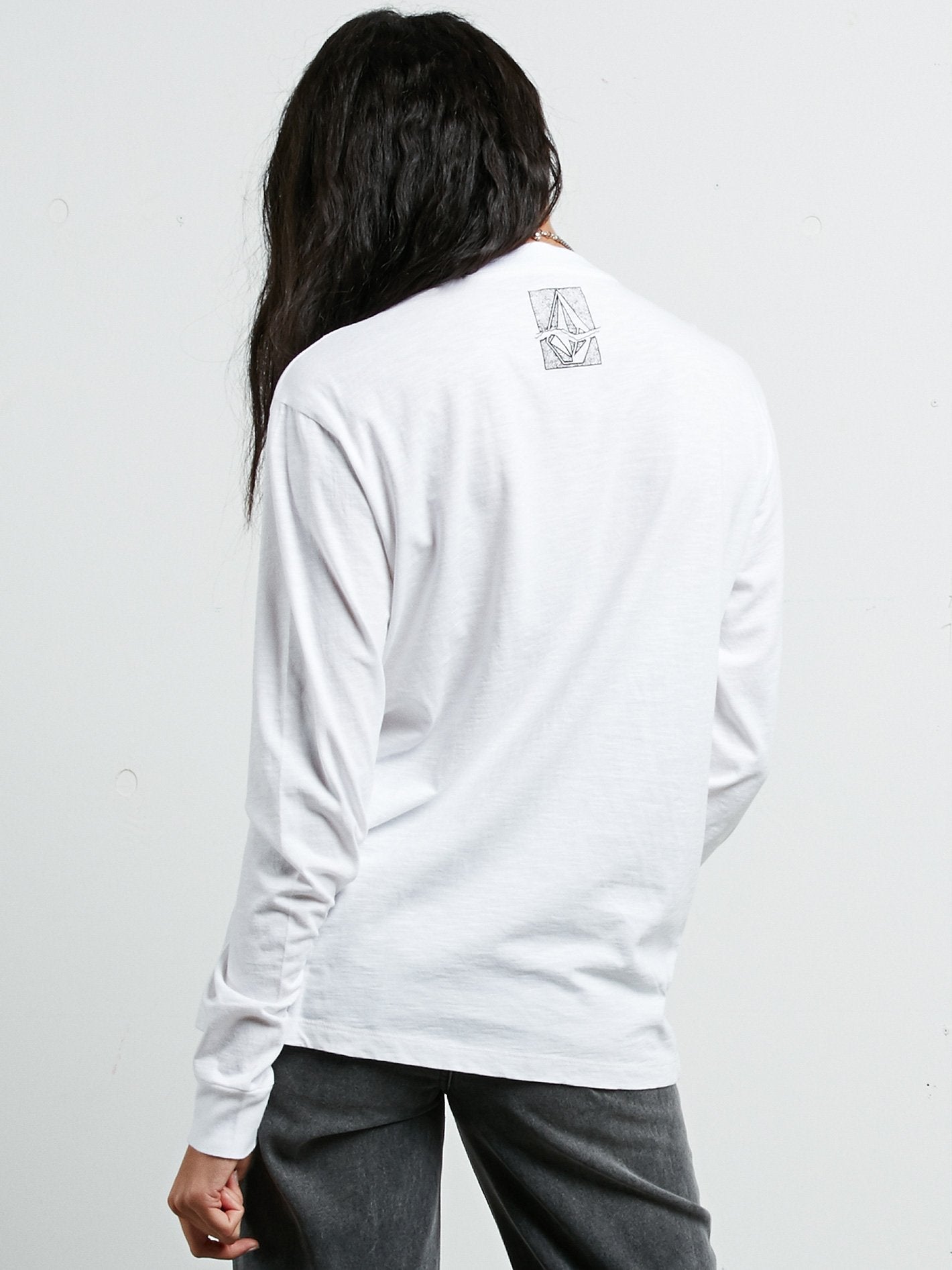 T-shirt à manches longues What A Trip - White